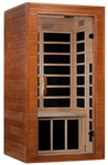 GoldenDesigns DYN-6103-01 Elite Dynamic Avila Elite 1-2-person Ultra Low EMF FAR Infrared Sauna | Image