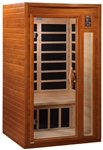 GoldenDesigns DYN-6106-01 Elite Dynamic Barcelona Elite 1-2 Person Ultra Low EMF Far Infrared Sauna | Image