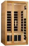 GoldenDesigns DYN-6119-01 Gracia 1-2 Person Low EMF FAR Infrared Sauna | Image