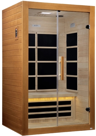 GoldenDesigns DYN-6208-01 Toulouse Ultra Low EMF FAR Infrared Sauna | Image