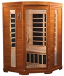 GoldenDesigns DYN-6225-02 Dynamic "Heming" Low EMF Far Infrared Sauna | Image
