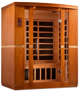 GoldenDesigns DYN-6306-01 Dynamic "Bellagio" Low EMF Far Infrared Sauna | Image