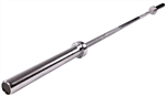 French Fitness 5' Chrome Olympic Bar - 30 Lbs Image