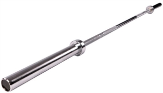 French Fitness 5' Chrome Olympic Bar - 30 Lbs Image