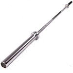 French Fitness 7' (86") Chrome 45 Lb Olympic Bar Image