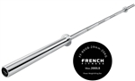 French Fitness 7' (86") 45 Lb Olympic Power Bar - 2000 Lb Image