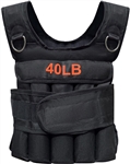 French Fitness Adjustable Weighted Vest, 40 lbs Image