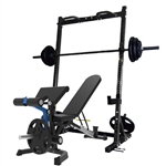 French Fitness BRC10 Multi Bench / Half Rack Combo Image