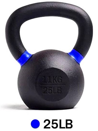 French Fitness Cast Iron Kettlebell 25 lbs Image