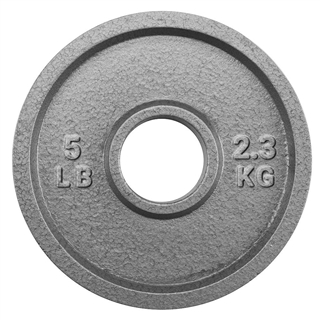 French Fitness Cast Iron Olympic Weight Plate Version 2 5 lbs Image