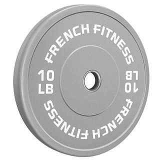 French Fitness Olympic Colored Bumper Plate 10 lbs Image