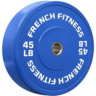 French Fitness Olympic Colored Bumper Plate 45 lbs Image