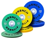 French Fitness Competition Urethane Bumper Plate 210 lb Colored Image