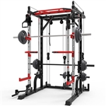 French Fitness FSR10 Multi Cable Functional Smith Rack Machine Image