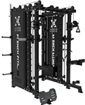 French Fitness FSR100-CB Commercial Cable Smith Rack w/Counter Balance Image
