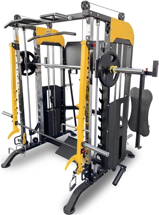 French Fitness FSR90 Multi Functional Trainer Smith & Rack System Image