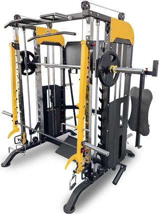 French Fitness FSR90 Multi Functional Trainer Smith & Rack System Images