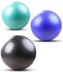 French Fitness Anti Burst Stability Exercise Ball Set of 3 (55 to 75 cm) Image
