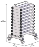 French Fitness Glute Ham Roller Storage Rack Image