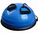 French Fitness Half Ball Balance Trainer w/Resistance Bands Image