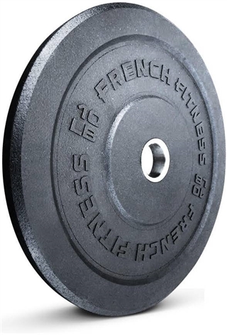 French Fitness Bumper Plates 10 lbs - Crumb Rubber Image