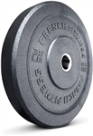 French Fitness Olympic Bumper Plates 35 lbs - Crumb Rubber Image