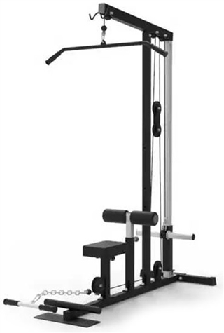 French Fitness P/L Lat Pulldown / Low Row Plate Loaded Image
