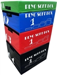 French Fitness 6-60 Plyo Stackable Soft Jump Boxes - Set of 4 (New)
