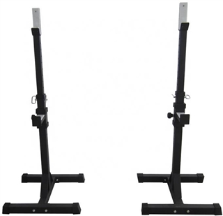 French Fitness R1 Dual Adjustable Squat Stand / Rack Image