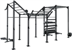 French Fitness Free Standing Rig & Rack System 10 Image