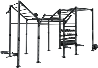 French Fitness Free Standing Rig & Rack System 10 Image