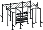 French Fitness Free Standing Rig & Rack System 21 Image