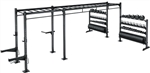 French Fitness Free Standing Rig & Rack System 9 Image