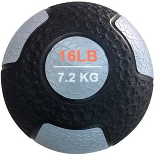 French Fitness Rubber Medicine Ball 16 lb Image