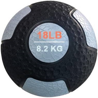 French Fitness Rubber Medicine Ball 18 lb Image