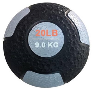 French Fitness Rubber Medicine Ball 20 lb Image