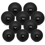 French Fitness PVC Slam Ball Set of 10 (5 to 50 lbs) Image