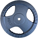 French Fitness Standard Cast Iron 1" Weight Plate 35 lbs Image