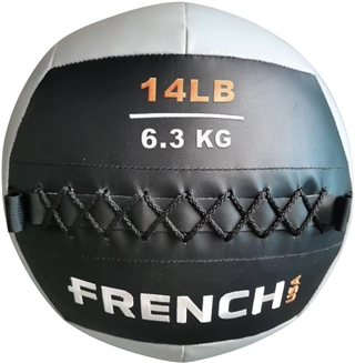 French Fitness Soft Medicine Wall Ball 14 lb Image