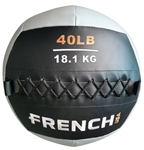 French Fitness Soft Medicine Wall Ball 40 lb Image