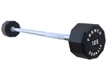 French Fitness Straight Urethane Barbell 105 lbs - Single Image