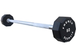 French Fitness Straight Urethane Barbell 60 lbs - Single Image