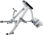 French Fitness Chest Supported T-Bar Row TBAR-C90 Silver Image