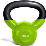 French Fitness Vinyl Kettlebell 10 lbs Image