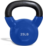 French Fitness Vinyl Kettlebell 25 lbs Image