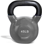 French Fitness Vinyl Kettlebell 45 lbs Image