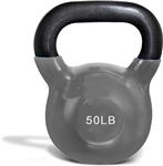 French Fitness Vinyl Kettlebell 50 lbs Image