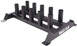 French Fitness Vertical Olympic 10 Bar Rack Holder Image