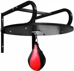 French Fitness Wall Mounted Speed Bag Platform w/Boxing Bag Image