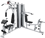 French Fitness X2 Corner Home Gym System - Silver (New)